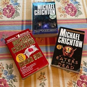 Michael Crichton Novels Collection